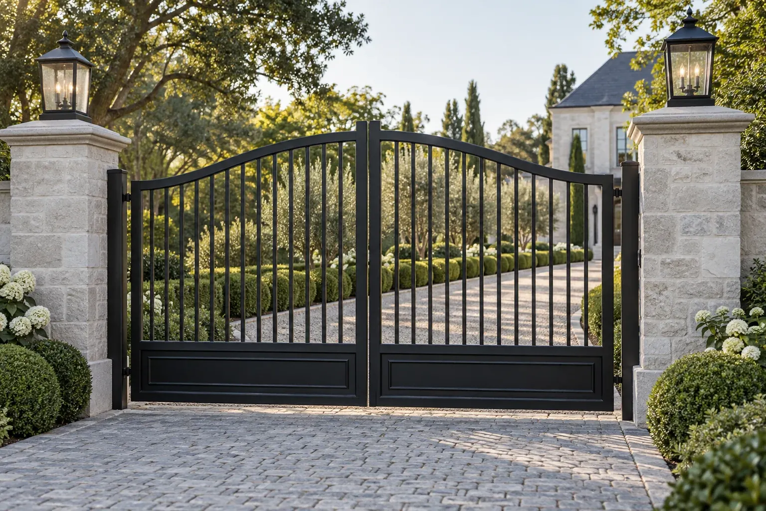 Steel fencing inspiration